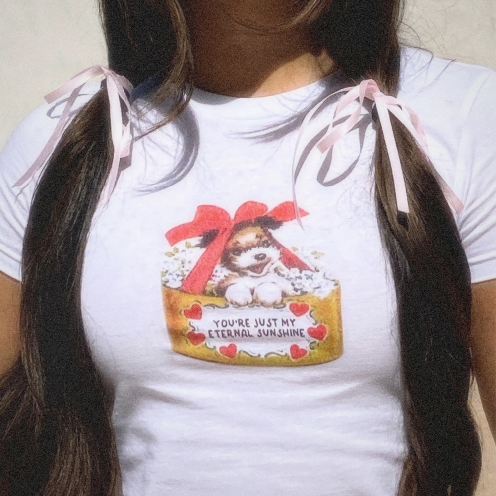Eternal Sunshine Ariana Grande Inspired Cute Puppy Top